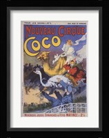 Nouveau Cirque Coco Fine Art Print