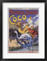 Nouveau Cirque Coco Fine Art Print
