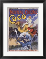 Nouveau Cirque Coco Fine Art Print