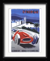 Le Grand Defi Monaco 18 Mars 1990 Fine Art Print