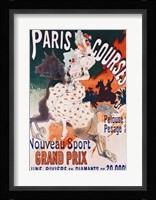 Paris Courses Fine Art Print