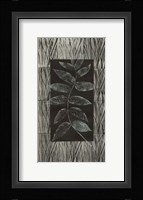 Traces Of Metallic Teal I Framed Print