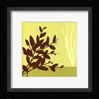 Metro Leaves In Chartreuse I Fine Art Print