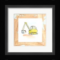 Charlie's Backhoe Fine Art Print