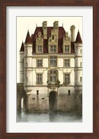 French Chateaux In Brick I Giclee
