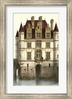 French Chateaux In Brick I Giclee