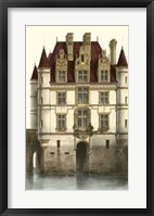 French Chateaux In Brick I Giclee