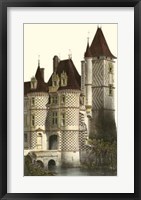 French Chateaux In Brick II Giclee