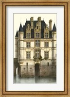 French Chateaux In Blue I Giclee