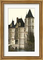French Chateaux In Blue II Giclee
