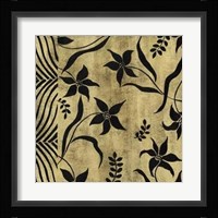 Petals And Herringbone II Framed Print