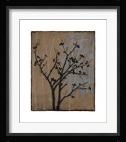 Branch In Silhouette I Framed Print