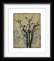 Branch In Silhouette II Framed Print