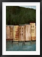 Coastal Villa II Framed Print