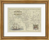 Antique Map Of The World Giclee