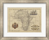 Antique Map Of Africa Giclee