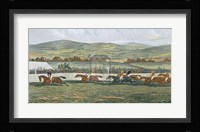 Finish, Punchestown Fine Art Print