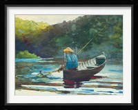 Boy Fishing, 1892 Fine Art Print