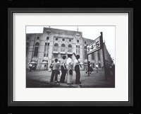 Yankee Boys, Yankee Stadium, Bronx Ny Fine Art Print