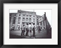 Yankee Boys, Yankee Stadium, Bronx Ny Fine Art Print