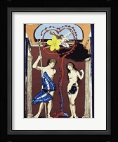 The Lovers, Adam and Eve (Le) Fine Art Print