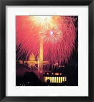 Washington D.C. - 4Th Of July Fine Art Print