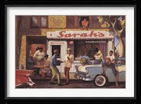 Sarah's Bar Bq Fine Art Print