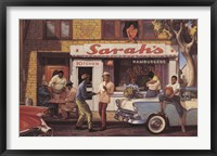 Sarah's Bar Bq Fine Art Print