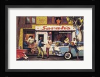 Sarah's Bar Bq Fine Art Print