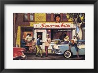 Sarah's Bar Bq Fine Art Print