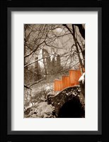 Love Bridge Gates, Central Park Fine Art Print