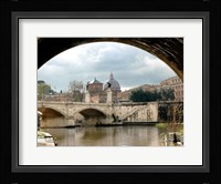 Tibor River At The Vatican Fine Art Print