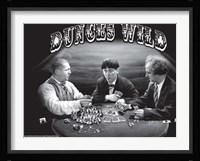 Three Stooges: Dunces Wild Fine Art Print
