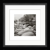 River In Winter Fine Art Print