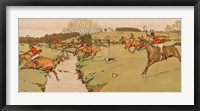 Cottesbrook Hunt (the Brook) Fine Art Print