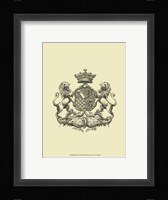 Heraldry I Framed Print