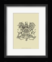 Heraldry II Framed Print
