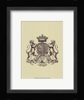 Heraldry IV Framed Print