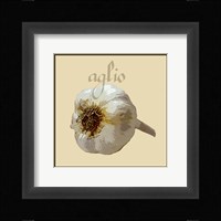 Italian Vegetable III Framed Print