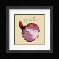 Italian Vegetable VI Framed Print