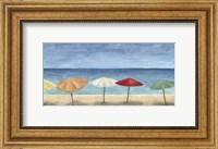 Ocean Umbrellas I Fine Art Print