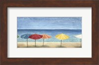 Ocean Umbrellas II Fine Art Print