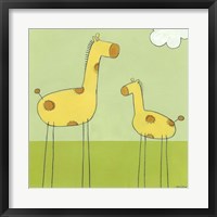 Stick-Leg Giraffe I Fine Art Print