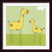 Stick-Leg Giraffe I Fine Art Print