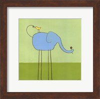 Stick-Leg Elephant I Fine Art Print
