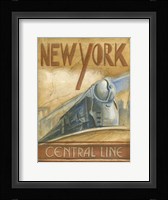 New York Central Line Framed Print