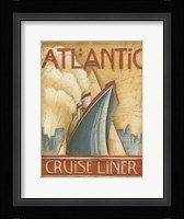 Atlantic Cruise Liner Framed Print