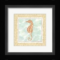 Ocean Seahorse Framed Print