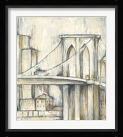 Urban Bridgescape I Framed Print