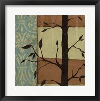 Arts Crafts Silhouette IV Framed Print
